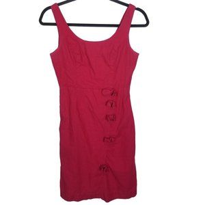 Moulinette Seours Womens 0 Red Sleeveless Cascadin